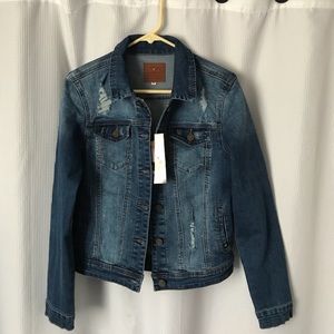 Distressed Jean Jacket